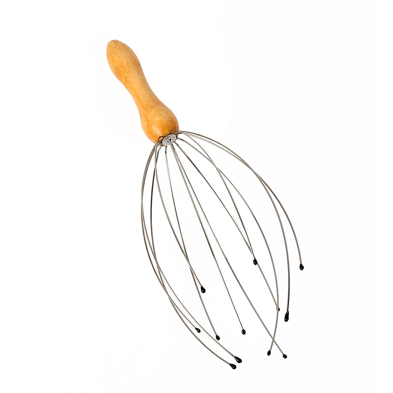 bamboo head massager