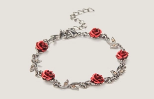 3104142 Vintage Rose Link Armband