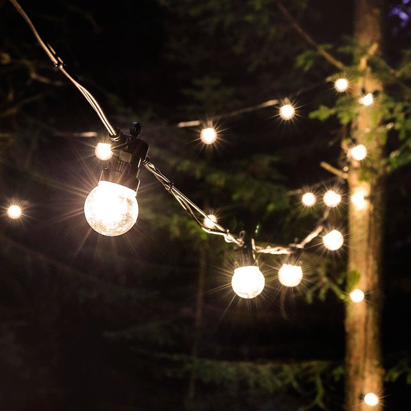 crystal led pop string lights