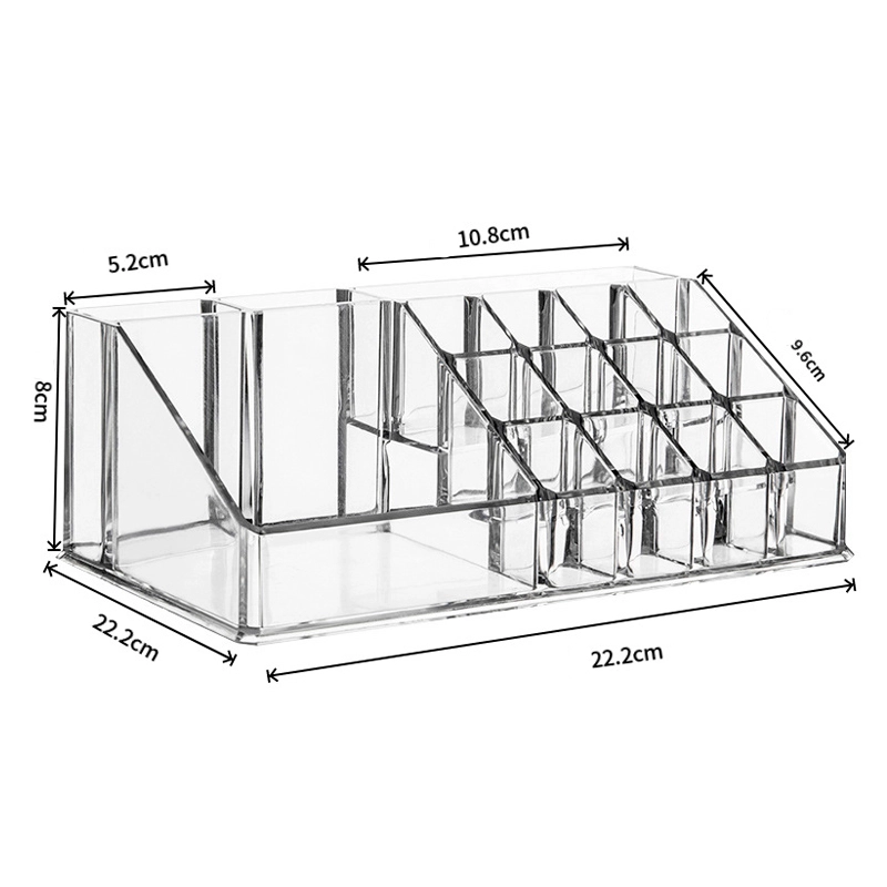 plastic storage box cosmetics holder