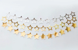 3304525 Papier Star Party Banner