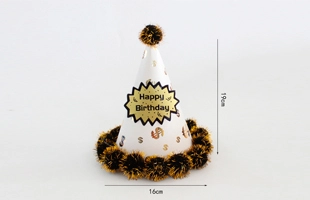 3304521 Alles Gute zum Geburtstag Pom Pom Hut