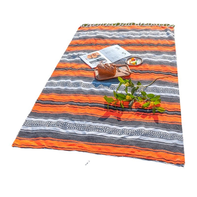 woven picnic blanket