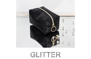 3210603 kleine Beutel Kosmetik tasche Glitzer