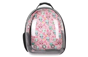 4305309 Komfort transparent Katze Rucksack Trage tasche für Kleintiere günstiger Preis Großhandels lieferant