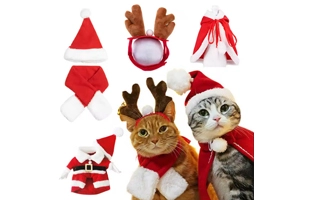 4305371 Weihnachtshaustier-Bekleidung für Katze